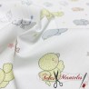 TEJIDO PIQUÉ ALGODÓN PAJARITOS - TIENDA DE TELAS ONLINE TELAS Y MANTELES