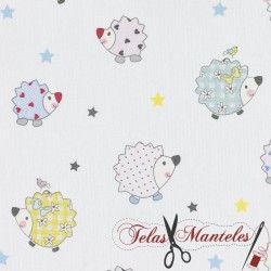 TEJIDO PIQUÉ ALGODÓN ERIZOS - TIENDA DE TELAS ONLINE TELAS Y MANTELES