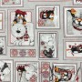 LONETA NAVIDAD PINGÜINOS - TIENDA ONLINE TELAS Y MANTELES