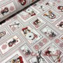 LONETA NAVIDAD PINGÜINOS - TIENDA ONLINE TELAS Y MANTELES