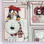 LONETA NAVIDAD PINGÜINOS - TIENDA ONLINE TELAS Y MANTELES