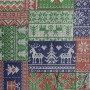 LONETA NAVIDAD PUNTO DE CRUZ - TIENDA ONLINE TELAS Y MANTELES