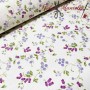 TELA LONETA FLOR CAMPANILLA - TIENDA ONLINE TELAS Y MANTELES
