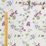 TELA LONETA FLOR CAMPANILLA - TIENDA ONLINE TELAS Y MANTELES