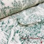 TELA LONETA TOILE DE JOUY CARTUJA - TIENDA ONLINE TELAS Y MANTELES
