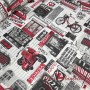 TELA ESTAMPADA MOTOS VESPA ITALIA - TIENDA ONLIINE TELAS Y MANTELES