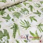 TELA IMPERMEABLE HELECHOS VERDE - TIENDA ONLINE TELAS Y MANTELES