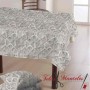 TELA IMPERMEABLE GEOMÉTRICO 3D GRIS - TIENDA ONLINE TELAS Y MANTELES