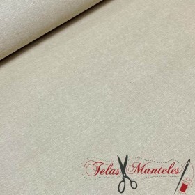 TELA IMPERMEABLE ANTIMANCHAS BEIGE LINO - TIENDA ONLINE TELAS Y MANTELES