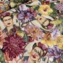 TELA TAPICERIA GOBELINO FRIDA KAHLO - TIENDA ONLINE TELAS Y MANTELES