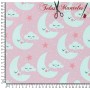 ALGODÓM 100% LUNAS Y NUBES - TIENDA ONLINE TELAS Y MANTELES