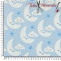 ALGODÓM 100% LUNAS Y NUBES - TIENDA ONLINE TELAS Y MANTELES