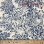 TELA IMPERMEABLE TOILE DE JOUY CARTUJA - TIENDA ONLINE TELAS Y MANTELES