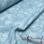 LONETA ESTAMPADA MARMOL AZUL - TIENDA ONLINE TELAS Y MANTELES