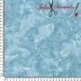 LONETA ESTAMPADA MARMOL AZUL - TIENDA ONLINE TELAS Y MANTELES
