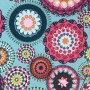 TELA MANDALAS MULTICOLOR DESIGUAL - TIENDA ONLINE TELAS Y MANTELES