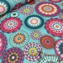 TELA MANDALAS MULTICOLOR DESIGUAL - TIENDA ONLINE TELAS Y MANTELES