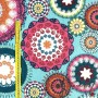 TELA MANDALAS MULTICOLOR DESIGUAL - TIENDA ONLINE TELAS Y MANTELES