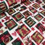 TELA NAVIDAD CUADRO ESCOCES - TIENDA ONLINE TELAS Y MANTELES