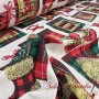 TELA NAVIDAD CUADRO ESCOCES - TIENDA ONLINE TELAS Y MANTELES
