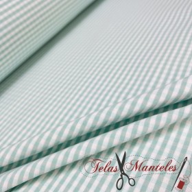 TELA ALGODÓN CUADRO VICHY - TIENDA ONLINE TELAS Y MANTELES