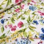 TELA FLORES DE COLORES - TIENDA ONLINE TELAS Y MANTELES