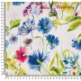 TELA FLORES DE COLORES - TIENDA ONLINE TELAS Y MANTELES