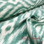 TELA MALLORQUINA IKAT AGUAMARINA - TIENDA ONLINE TELAS Y MANTELES