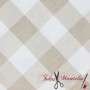 TEJIDO CUADRO VICHY GRANDE LINO - TIENDA ONLINE TELAS Y MANTELES