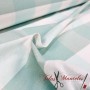 TEJIDO CUADRO VICHY GRANDE MINT - TIENDA ONLINE TELAS Y MANTELES