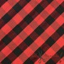 TEJIDO CUADRO ROJO Y NEGRO, REGIONAL ARAGONÉS - TIENDA ONLINE TELAS Y MANTELES