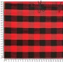 TEJIDO CUADRO ROJO Y NEGRO, REGIONAL ARAGONÉS - TIENDA ONLINE TELAS Y MANTELES