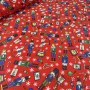 TELA NAVIDAD CASCANUECES ROJO - TIENDA ONLINE TELAS Y MANTELES