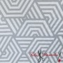TELA ANTIMANCHAS GEOMETRICA GRIS - TIENDA ONLINE TELAS Y MANTELES