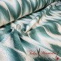 TELA MALLORQUINA IKAT JADE AGUAMARINA - TIENDA ONLINE TELAS Y MANTELES