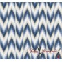 TELA MALLORQUINA IKAT AZUL  - TIENDA ONLINE TELAS Y MANTELES