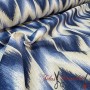 TELA MALLORQUINA IKAT AZUL  - TIENDA ONLINE TELAS Y MANTELES