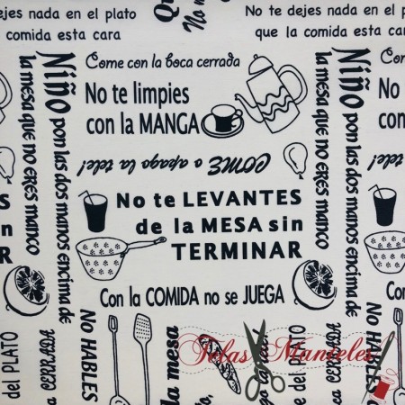 Tela Motivo Cocina