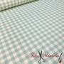 TELA ANTIMANCHAS  VICHY AGUA MEDIANO - TIENDA ONLINE TELAS Y MANTELES