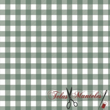 TELA ANTIMANCHAS VICHY MUSGO MEDIANO - TIENDA ONLINE TELAS Y MANTELES