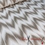 TELA ANTIMANCHAS MALLORQUINA IKAT BEIGE - TIENDA ONLINE TELAS Y MANTELES