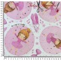 LONETA ESTAMPADA INFANTIL BALLET - TIENDA ONLINE TELAS Y MANTELES