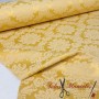 DAMASCO OCRE MOSTAZA - TIENDA ONLINE TELAS Y MANTELES