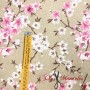 TELA ANTIMANCHAS ALMENDRO ROSA - TIENDA ONLINE TELAS Y MANTELES
