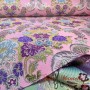 TELA FALLERA ROSA Y PLATA - TIENDA ONLINE TELAS Y MANTELES