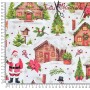 TELA NAVIDAD PAPA NOEL  - TIENDA ONLINE TELAS Y MANTELES