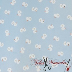 TEJIDO PIQUÉ ALGODÓN PATITO - TIENDA DE TELAS ONLINE TELAS Y MANTELES