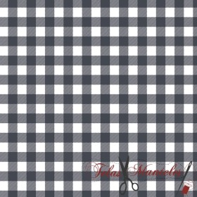 TELA ANTIMANCHAS VICHY GRISMEDIANO - TIENDA ONLINE TELAS Y MANTELES