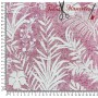 LONETA PALMERA ARECA GRANATE - TIENDA ONLINE TELAS Y MANTELES