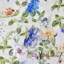 LONETA FLORAL AZUL - TIENDA ONLINE TELAS Y MANTELES